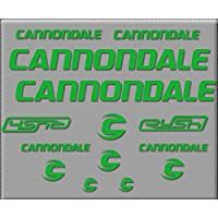 Pegatinas Cannondale Rush R307 Stickers AUFKLEBER Decals AUTOCOLLANTS ADESIVI
